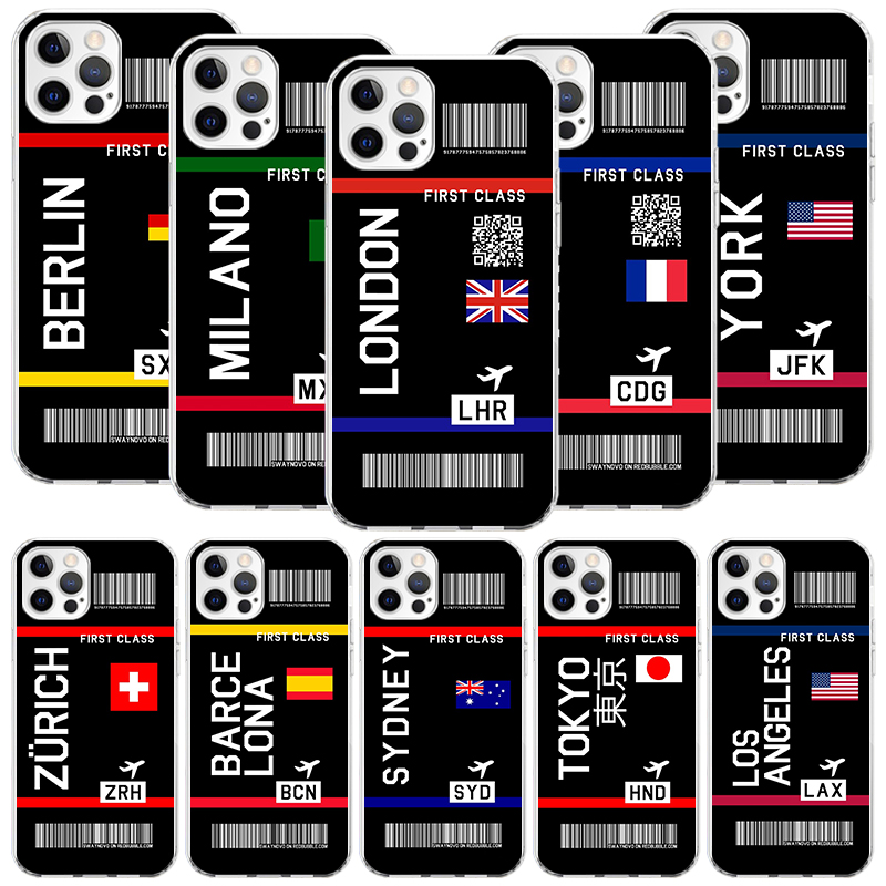 Airline Ticket Barcode Phone C - Travel Accessories Iphone 评论和价格