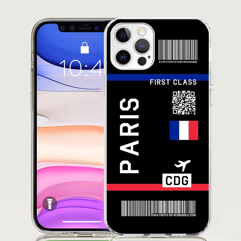 Airline Ticket Barcode Phone C - Travel Accessories Iphone 评论和价格